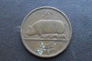 Irish Free State 1928 Half Penny