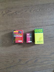 3x Oil filters
