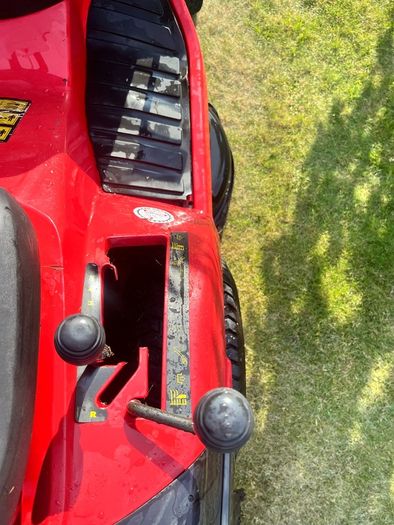 Ride on lawnmower