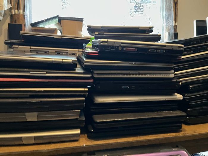 Massive lot of laptops