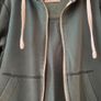 Jack & Jones Green Zip Up Hodded Sweater. Medium. In Good Condition.  Weighty. Image 4