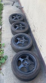 rota slipstream 4x100 15 inch civic
