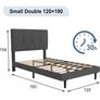 Small Double Bed Frame Image 2