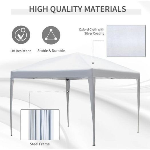 3 x 3m Pop-Up Gazebo