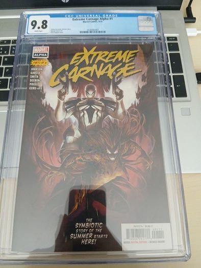 Extreme Carnage Alpha cgc 9.8