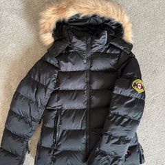 Zavetti Canada Womens Black Puffer Jacket Size XS