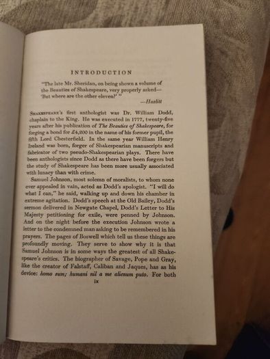 The Ages Of Man. Shakespeare's Image Of Man And Nature.  Arranged By George Rylands. 1962 Edition Paperback In Good Condition.  See Photos For Same.