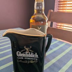 Glenfiddich whisky pub jug.
