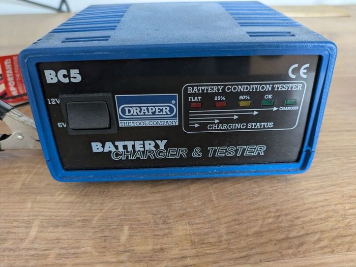 Draper Battery Charger