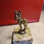 Figure Of  Donkey On Plinth Of Marble. Image 2