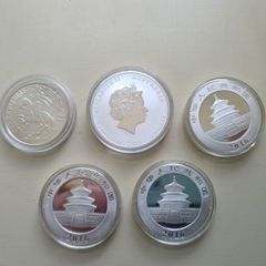 5 x 1 oz Silver Bullion Coins