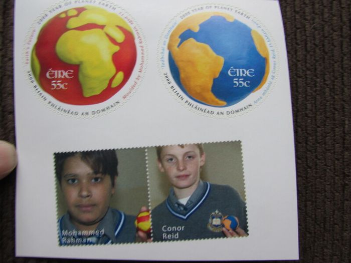 Ireland 2008.Year of the Planet Earth.Stampa Oct 2009 Overprint.Complete Booklet.