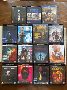 4K Ultra HD Blu-ray Movies Collection