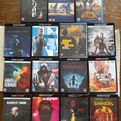 4K Ultra HD Blu-ray Movies Collection