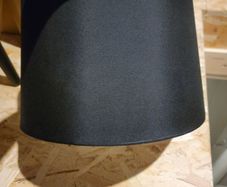Black shade (light shade/lamp)