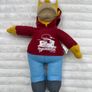 The Simpsons Homer Visit Springfield Plush Matt Groening 2006 approx. 33 cm. Used Please see photos Image 10