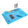 Magnetic Heat Insulation Silicone Pad Desk Mat Maintenance Platform 45x30cm Image 9