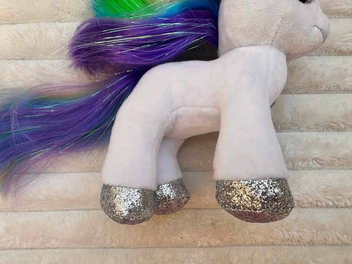 TY Beanie Boo Starr The White Pony approx. 16 cm. Plush Please see photos