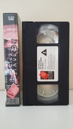 David Bowie: The Glass Spider  Tour Part 1 Vhs Pal Video Tape (RARE)