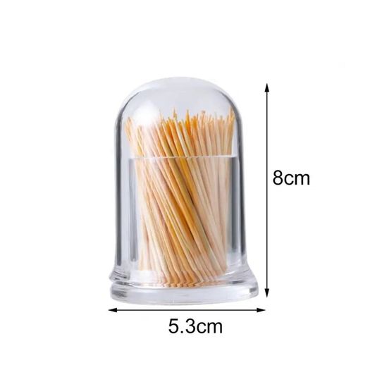 Transparent Toothpick Holder - New