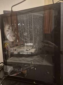 gamimg pc and monitor
