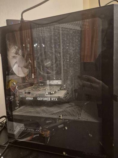 gamimg pc and monitor