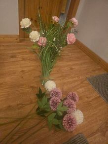 beautiful artificial flowers