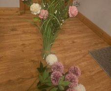 beautiful artificial flowers