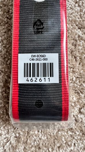 Genuine Canon EOS 6D Neck Strap - brand new