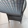Rathwood reclining garden chairwith cushion, large footstool with cushion Image 3