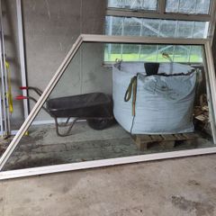 Marvin Feature Window, Large Double Glazed Trapezoid