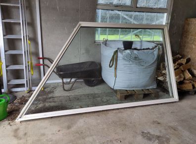 Marvin Feature Window, Large Double Glazed Trapezoid