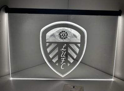 leeds united wall light
