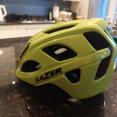 Lazer kids cycle helmet - yellow