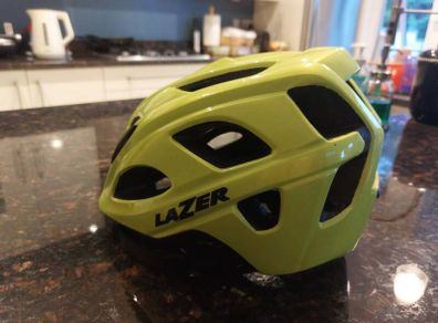 Lazer kids cycle helmet - yellow