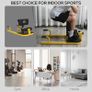 3-in-1 Sissy Squat Machine with Push Up Bars, Home Gym Work Out Leg Fitness Equipment Image 4