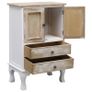 Drawer Cabinet White 50x30x80 cm Wood Image 4