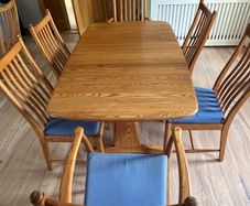 Ercol Dining table & chairs