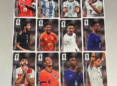 FIFA World Cup 2026 Coca-Cola Stickers - Full Complete Set (12/12)