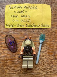 Lego minifigure Gungan Warrior sw0628 - 2015