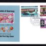 1971 Guernsey Decimal Currency Definitive Issue Definitive Stamp 3 First Day Covers  (FDC) Image 3