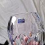 Dublin Crystal 8" Vase with Box and Papers Image 9
