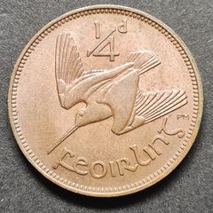 Ireland Excellent 1943 Farthing Coin