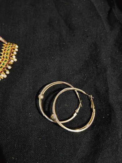 Hoop earrings