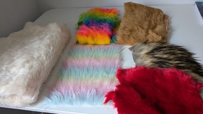 fabric faux fur