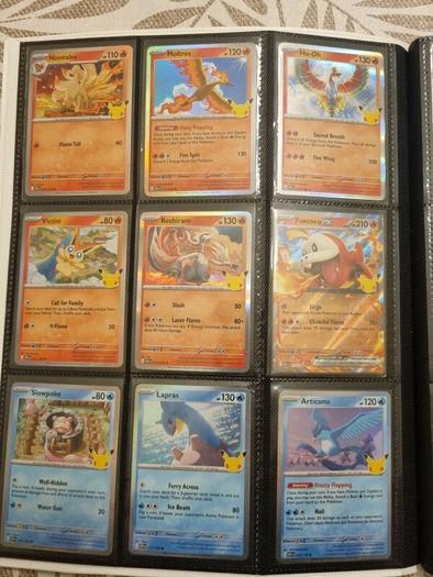Pokemon 30Th Celebration Base set cards