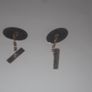 a pair of 9ct  gold cufflink Image 3