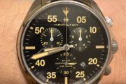 Hamilton Khaki Aviation Pilot Chrono Quartz