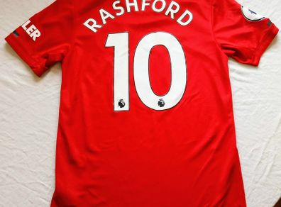 2019/20 Manchester United #Rashford Adidas Jersey Size S Adults
