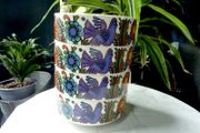Villeroy and Boch Acapulco Vitro-Porcelain Bowls Set of 4. Vintage Luxembourg